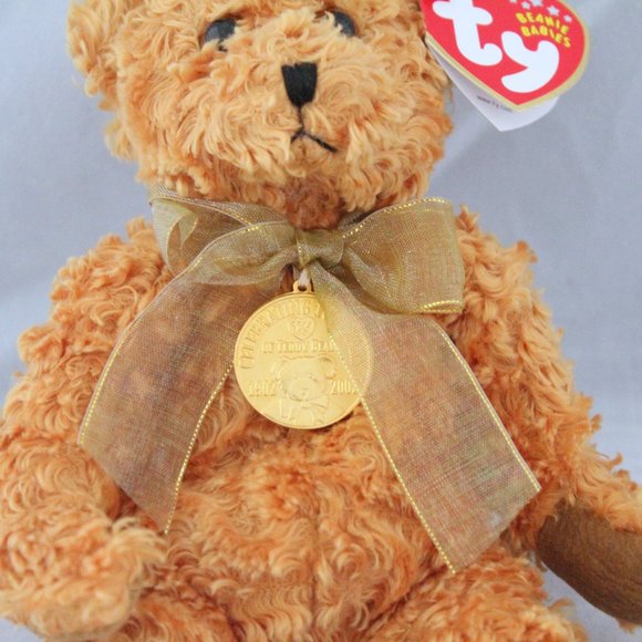 Ty Beanie Babies Teddy Celebrating 100 Years of Teddies 1902 - 2002 - Picture 5 of 5
